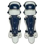 ミズノ ソフトボール用レガーズ ネイビー×ホワイト Mizuno 1DJLS120 14