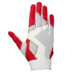 [ бесплатная доставка ] Mizuno .. перчатки правый рука для [ Junior ] красный × белый × Gold (. часть цвет / белый ) Mizuno 1EJEY27162