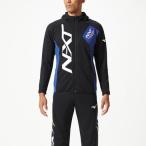 ショッピング在庫処分セール中 【在庫処分】ミズノ スウェットパーカ(フルジップ) ブラック×サーフブルー杢 Mizuno 32JC856192