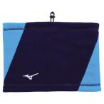 [ бесплатная доставка ] Mizuno двусторонний защита горла "neck warmer" темно-синий × Diva голубой Mizuno 32JY1700 82