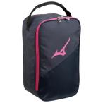 【送料２９０円】ミズノ シューズケース ネイビー×ピンク Mizuno 33JM9401 87