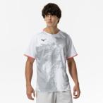[ бесплатная доставка ] Mizuno игра рубашка ( ракетка спорт ) белый Mizuno 62JAC01101