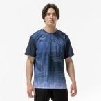 [ бесплатная доставка ] Mizuno пот отделка | вентиляция dry обвес поток игра рубашка ( ракетка спорт ) платье темно-синий Mizuno 62JAC51114