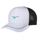  Mizuno колпак ( унисекс ) белый × бирюзовый Mizuno 62JW800173
