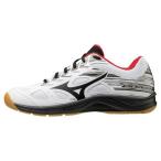 ミズノ スカイブラスター2(バドミントン) ホワイト×ブラック×レッド Mizuno 71GA2045 09