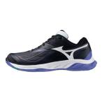 【送料無料】ミズノ ウエーブファング2(バドミントン) ネイビー×ホワイト Mizuno 71GA231346