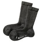 【送料２９０円】ミズノ 発熱素材 ブレスサーモウール厚手ソックス［ウィメンズ］ チャコールグレー Mizuno B2JX970308
