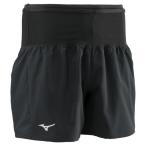 ショッピングキャス 【送料２９０円】ミズノ ランニングマルチポケットパンツ（メンズ） ブラック×ブラック Mizuno J2MB851090
