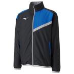 [ бесплатная доставка ] Mizuno тренировка Cross рубашка черный × Surf голубой Mizuno N2JC901092