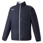  Mizuno тренировка Cross жакет ( унисекс ) черный × белый Mizuno N2JCB00190