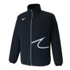 [ бесплатная доставка ] Mizuno тренировка Cross жакет черный Mizuno N2JCC00109