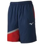  Mizuno тренировка Cross шорты платье темно-синий × коричневый i потребности красный Mizuno N2JD901186