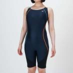 ショッピングswim 【送料２９０円】ミズノ アクアフィットネス用EZ SWIM オールインワン ネイビー×ターコイズ×オレンジ Mizuno N2JGC32582