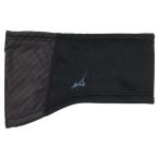 [ ликвидация запасов ][ бесплатная доставка ] Mizuno breath Thermo защита горла "neck warmer" [ Junior ] черный × серебряный Mizuno P2MY9605 90