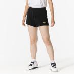 [ бесплатная доставка ] Mizuno игра брюки ( волейбол )[wi мужской ] L размер. длина ног 8.5cm черный × Gold Mizuno V2MBB20195