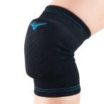 【送料２９０円】ミズノ 膝サポーター(2個セット)(バレーボール)［ジュニア］ ブラック×ディーバブルー Mizuno V2MY8011 92