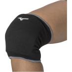 【送料２９０円】ミズノ 膝サポーター(パッド有／1個入り)(バレーボール)［ウィメンズ］ ブラック×ホワイト Mizuno V2MYA20209