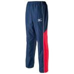 [ бесплатная доставка ] Mizuno Wind брейкер брюки ( баскетбол ) темно-синий × красный × белый Mizuno W2JF650114
