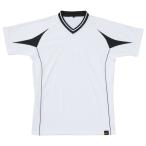 【送料無料】ゼット ベースボール V ネックシャツ BOT760 ホワイト×ブラック ZETT BOT760A 1119