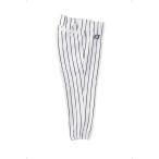 【送料２９０円】ゼット ジュニアユニフォームストライプパンツ ホワイト×ネイビー ZETT BU612J 1129
