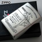 Zippo ジッポライター ウインディ ガール アメリカンクラシック シルバー Windy Girl AMERICAN CLASSIC SV シリアル番号 1201S875 メール便専用商品