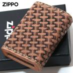 Zippo ジッポライター 革巻き レザー ワークス カオス Leather Works CHAOS LWC Z バスケットスタンプ メール便専用商品