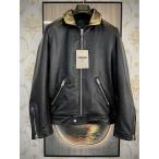 レザージャケット EU製 UABONI*Paris*ユアボニ 羊革 レザー シープスキン ムートン シングルライダース 革ジャン メンズ 送料無料