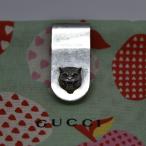 鑑定済 グッチ GUCCI マネークリップ タイガーヘッド SV925 即日配送 K576-9