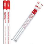 ショッピング名入れ 鉛筆 名入れ 出来ません  三菱鉛筆 ユニパレット 赤鉛筆 881 ＃15 2本セット K881PLT2P 送料別 学用品 筆記具 /名入無/