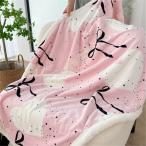 毛布 ブランケット ひざ掛け たおるけっと フランネル おしゃれ 冬用かけ布団 マイクロファイバー エアコン対策 冬用 二枚合わせ 北欧風 厚手対策 あったかい