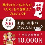お中元 横手 秋田 福袋  んめ救プロジェクト 名産 特産 復興 応援 お米 牛肉 豚肉 ハム 詰め合せ １００００円 送料無料