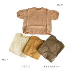 半袖Tシャツ パフ袖 ゆる 子供服 女の子 エヌエイチティー NHT 100cm 110cm 120cm メール便OK BS74