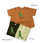 ショッピング恐竜 半袖Tシャツ 恐竜なりきり 子供服 男の子 女の子 ニコフラート 90cm 110cm 130cm 140cm メール便OK BS5