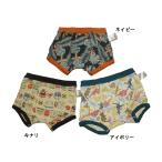 完全閉店セール 電車 ボクサーパンツ 総柄 恐竜 ボタニカル柄 子供用下着 ボーイズ 男の子 アンパサンド 130cm 140cm 150cm メール便OK K68