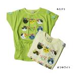 完全閉店セール 半袖Tシャツ ねこ リボン キッズ 子供服 女の子 ラポシェビスキュイ 90cm 100cm 110cm 120cm 130cm 140cm 60%OFF メール便OK DS32