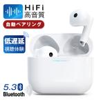 ワイヤレスイヤホン bluetooth5.3 イヤホン EDR ダブルマイクENC CVC8.0通話ノイズキャンセリハンズフリー通話 hi-fi音質 AACコーデック ブルートゥース 無線