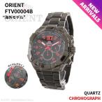 オリエント ORIENT 腕時計 クオーツ クロノグラフ タキメーター レッド ブラック 海外モデル FTV00004B メンズ [逆輸入品]
