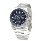 セイコー SEIKO 腕時計 クオーツ 海外モデル クロノグラフ ダークネイビー文字盤 SSB377P1 メンズ［逆輸入品］