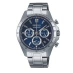 ショッピングセイコー セイコー SEIKO 腕時計 スピリット クロノグラフ クオーツ メンズ ネイビー SBTR011