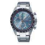 セイコー SEIKO 腕時計 スピリット クロノグラフ クオーツ メンズ スカイブルー SBTR029