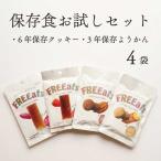 非常食 保存食 セット お試し チョコ米粉クッキー やきいも米粉クッキー いちごようかん さつまいもようかん 3年保存 6年保存 米粉 アレルギーフリー