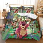 トイストーリー布団カバーセット 布団カバー ピロカバー ウッディ バズライトイヤー Toy Story Duvet Cover Pillowcases Bedding Set 枕カバー 寝具カバーセット