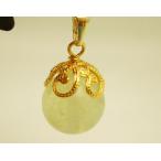 天然石ゴールドペンダントトッププリ...