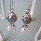 天然石ノンホールピアスラブラドライ...