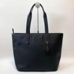 COACH　コーチ　トートバッグ　サリバン　レザー　ブラック　A4可能　C9876　【中古】