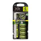 貝印 Xfit カミソリ 替刃 4個付 メン