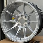 在庫限り 人気商品 新品 15×8.25J ±0 PCD 100 114.3 4穴 15インチホイール4本 コンケーブ 10本スポーク ハイパーシルバー スタンス 等
