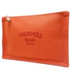 HERMES(エルメス) フラットポーチ・ヨッティングPM バッグインバッグ キャンバス オレンジ 102499M 81100015643 【中古】【アラモード】