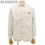 プラダ ヴィンテージ ブルデニム シャツ アウター 2022年 アパレル ファッション ジャケット ナチュラル 白 40802132679【アラモード】