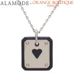 ショッピングクールネック HERMES(エルメス) アスドゥクール ネックレス エースオブハート スイフト メタル アクセサリー 銀 黒 ブラウン 40802156716【アラモード】